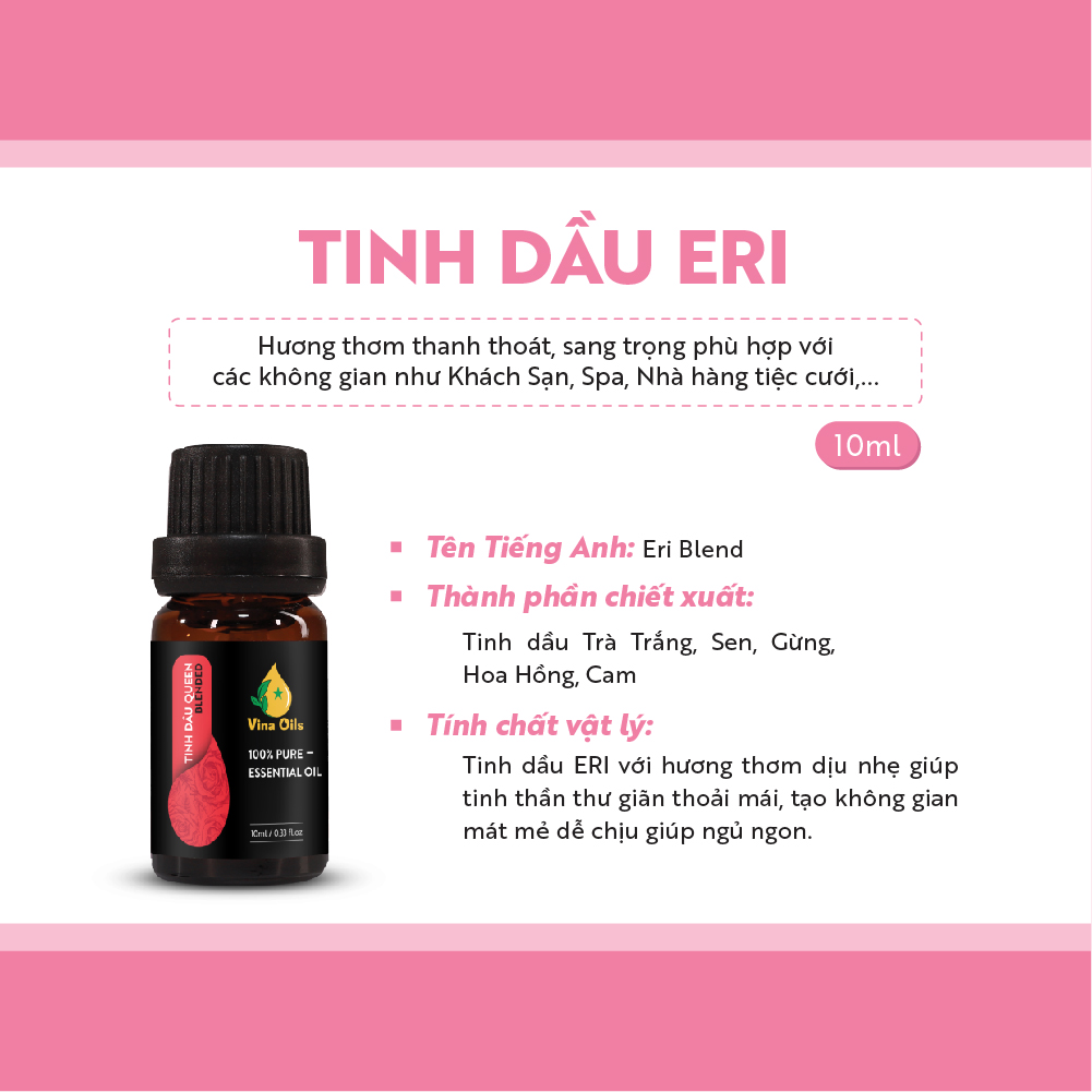 Tinh dầu Eri 10ML (1 thùng)